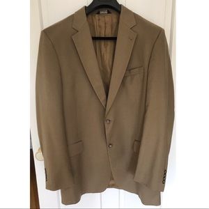 Jos A Bank Dark Tan Suit Jacket